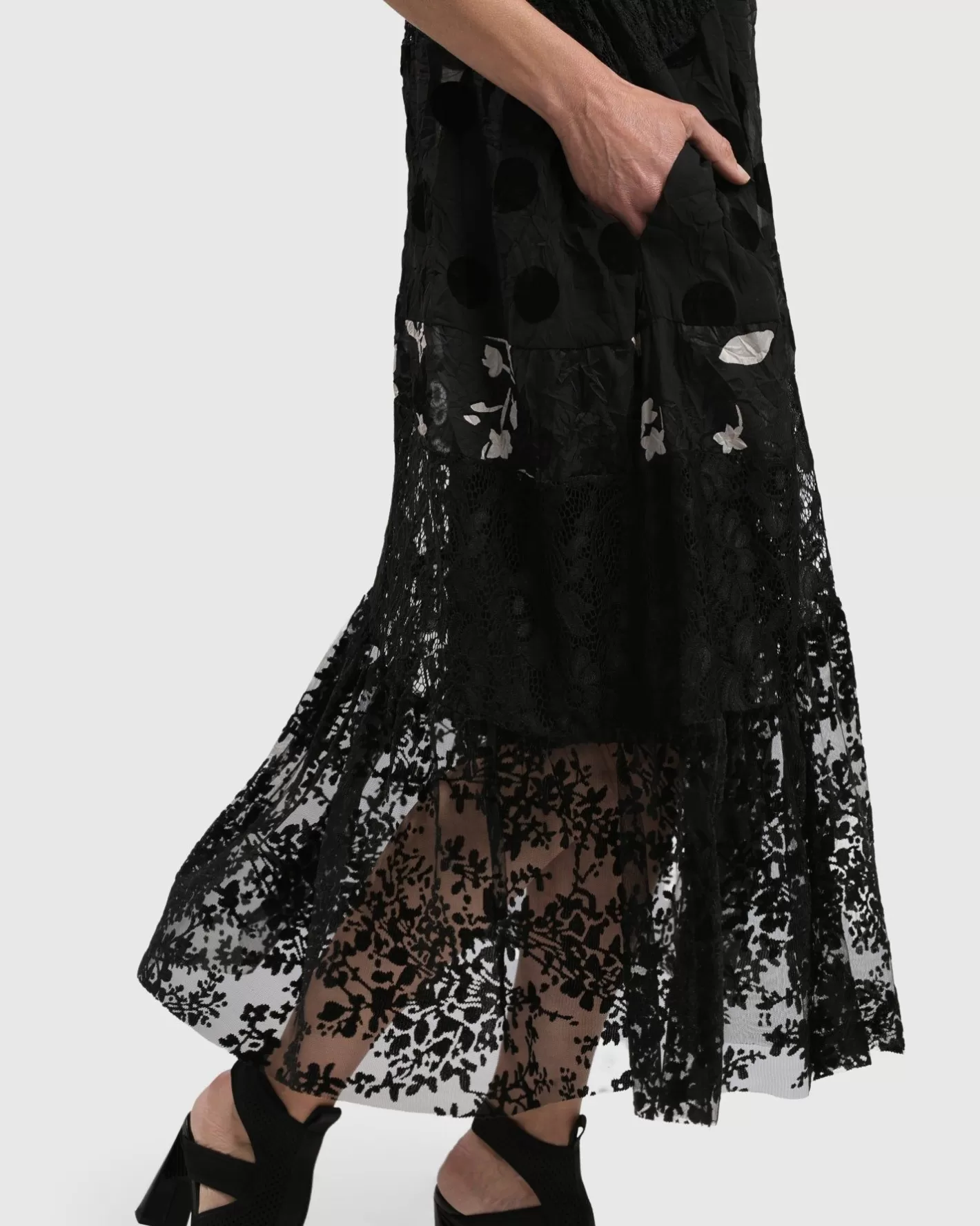 Adaline Dress, Lace-ALEMBIKA Hot