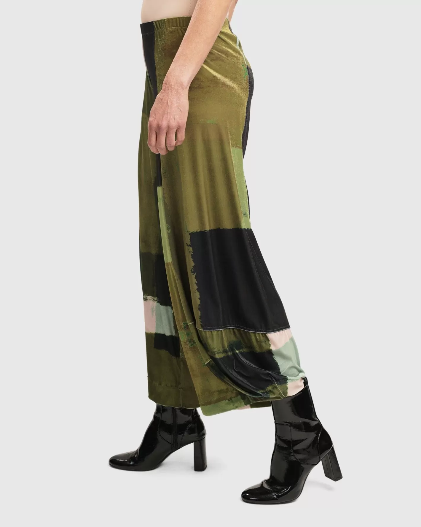 Al Fresco Punto Pants, Olive-ALEMBIKA Online