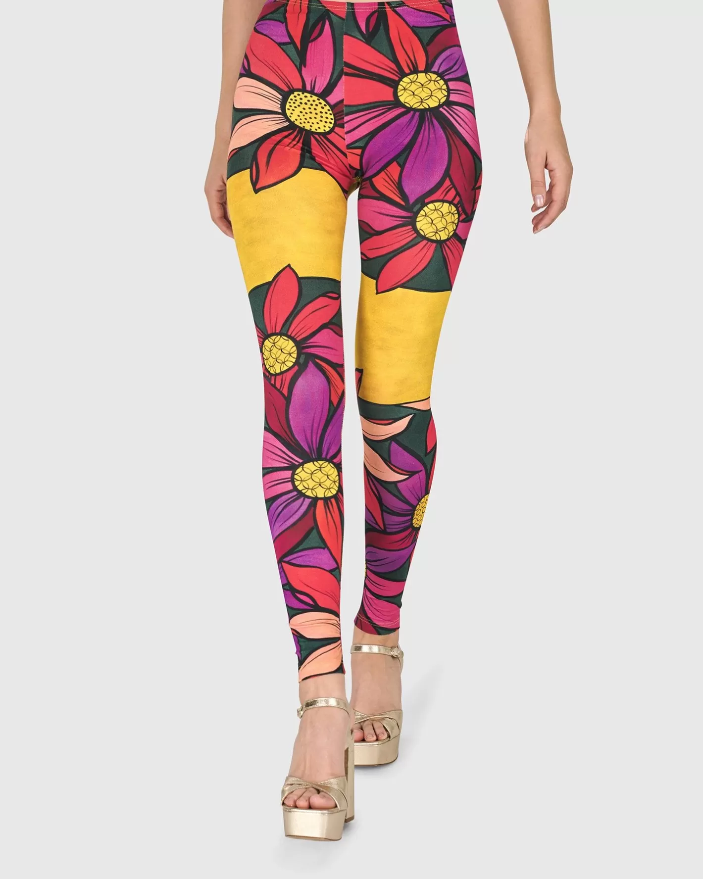 Artisan Leggings, Bouquet-ALEMBIKA Shop