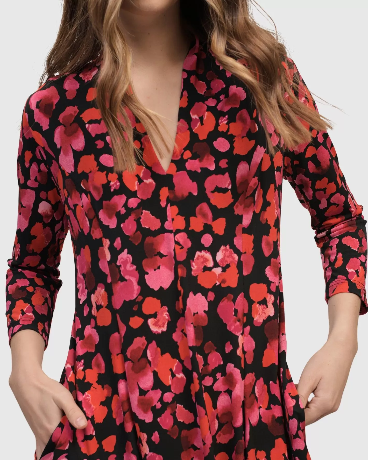 Begonia Cocoon Dress, Petals-ALEMBIKA Clearance