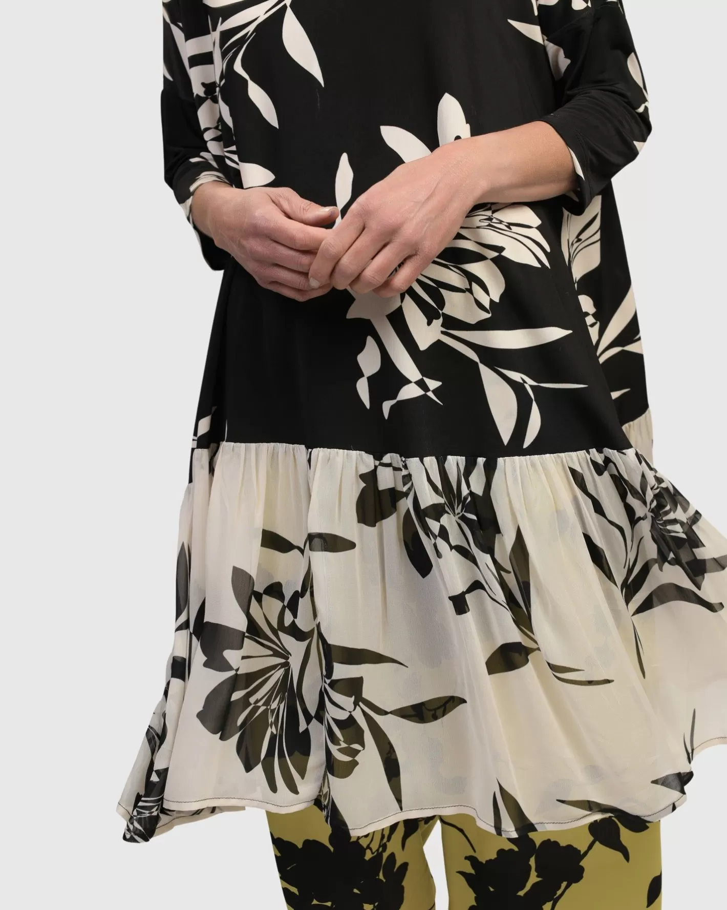 Bellini Relaxed Dress, Floral-ALEMBIKA Sale