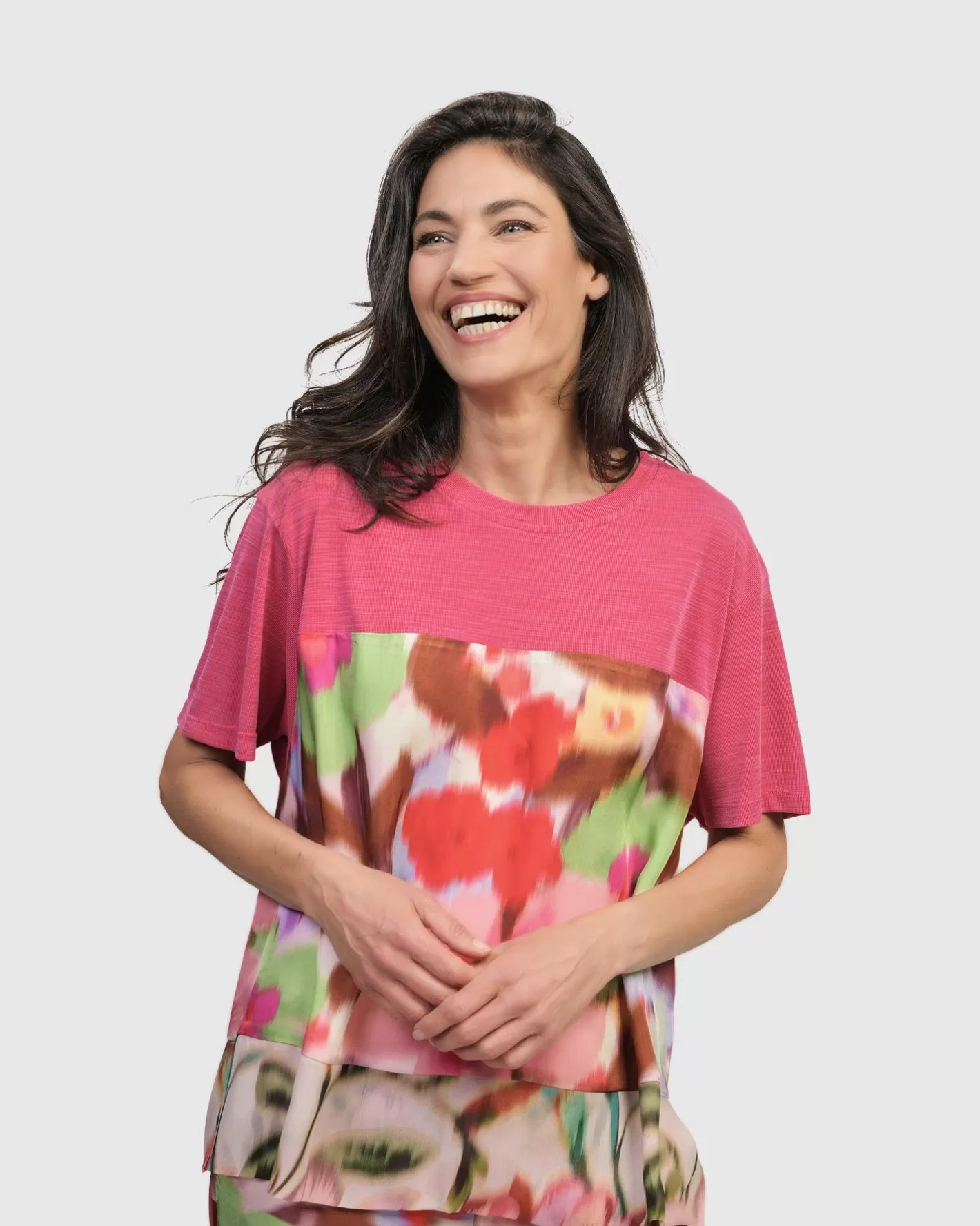 Cherry Blossom Tee, Blush-ALEMBIKA Discount