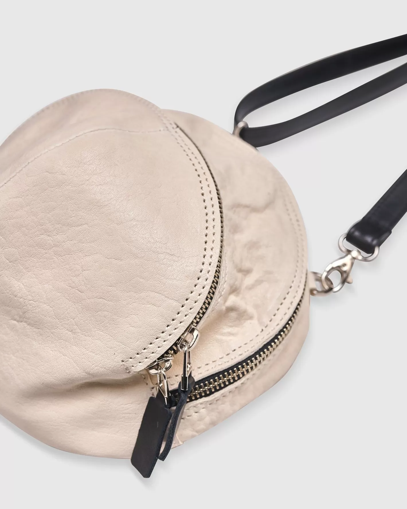 Circle Canteen Bag, Ivory-ALEMBIKA Best Sale