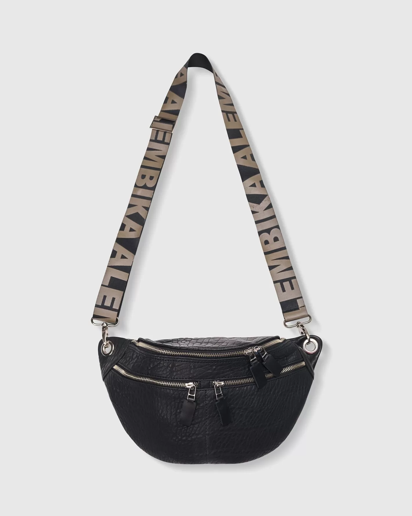 Crossbody Sling Bag, Black-ALEMBIKA Flash Sale