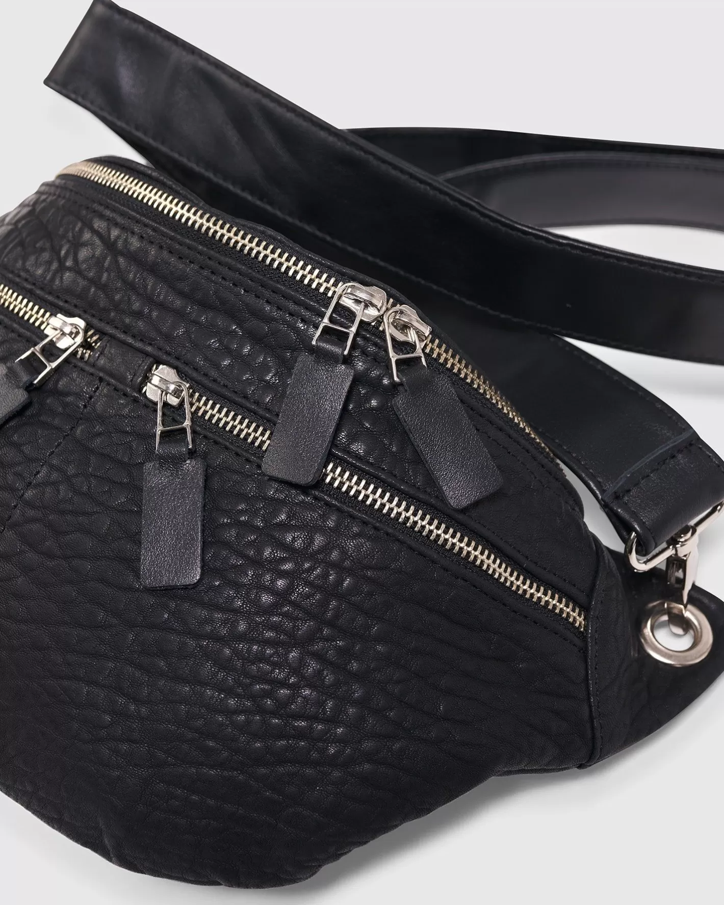 Crossbody Sling Bag, Black Strap-ALEMBIKA Shop