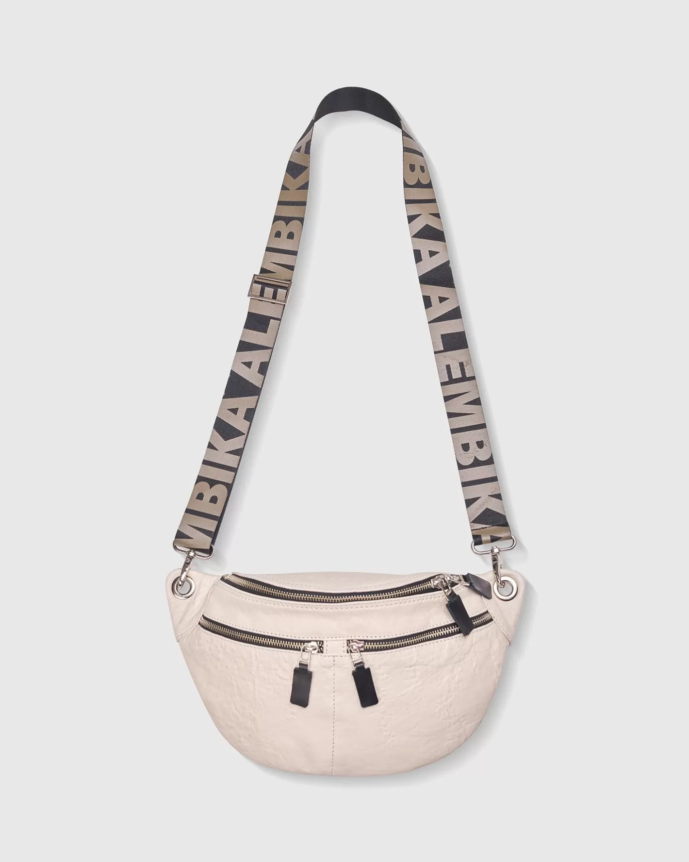 Crossbody Sling Bag, Ivory-ALEMBIKA Cheap