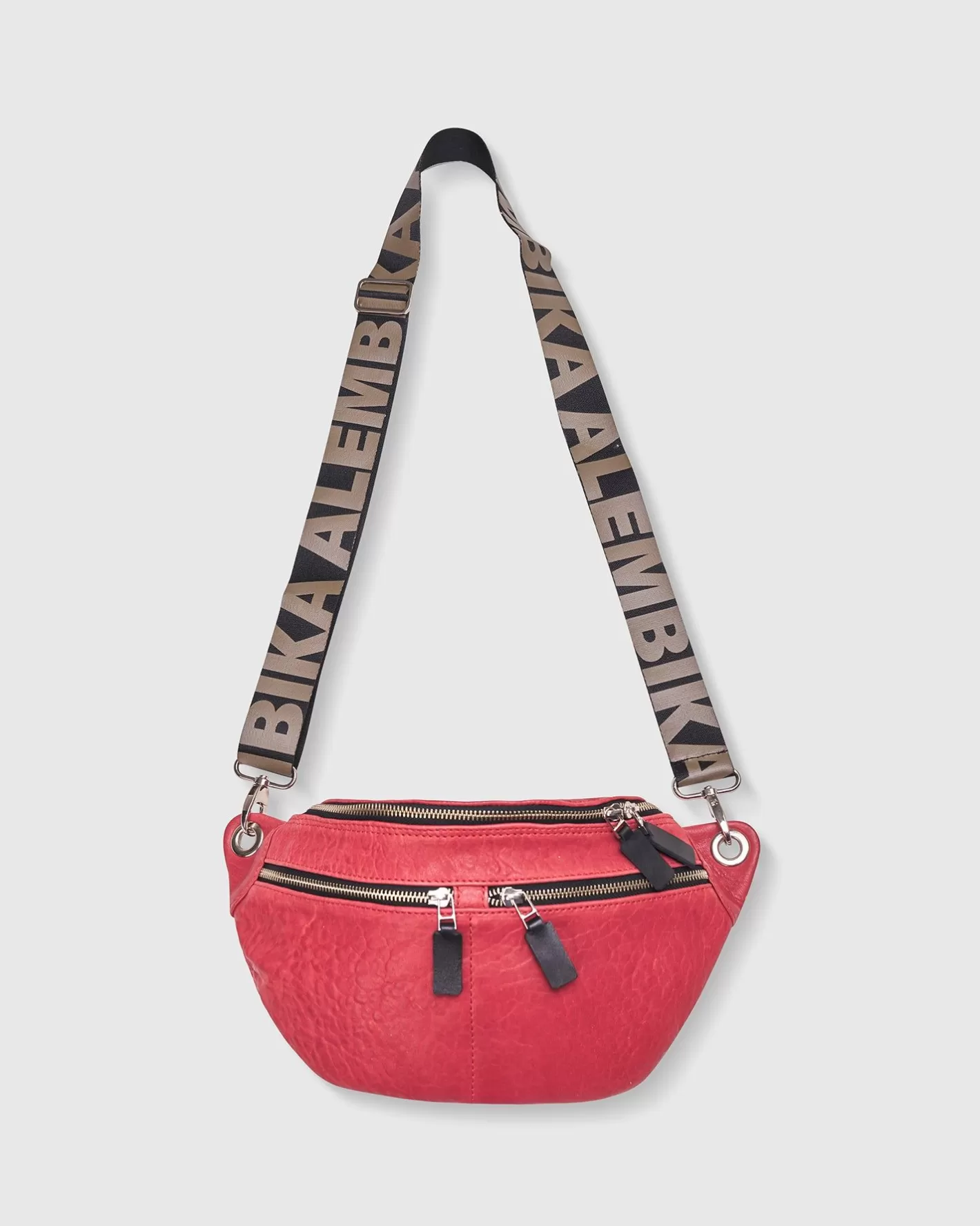 Crossbody Sling Bag, Vermillion-ALEMBIKA Store