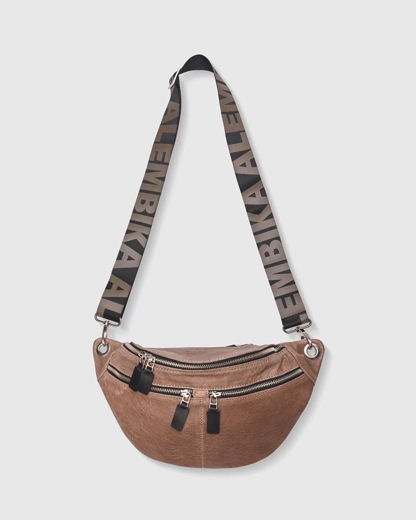 Crossbody Sling Bag, Wood-ALEMBIKA Clearance