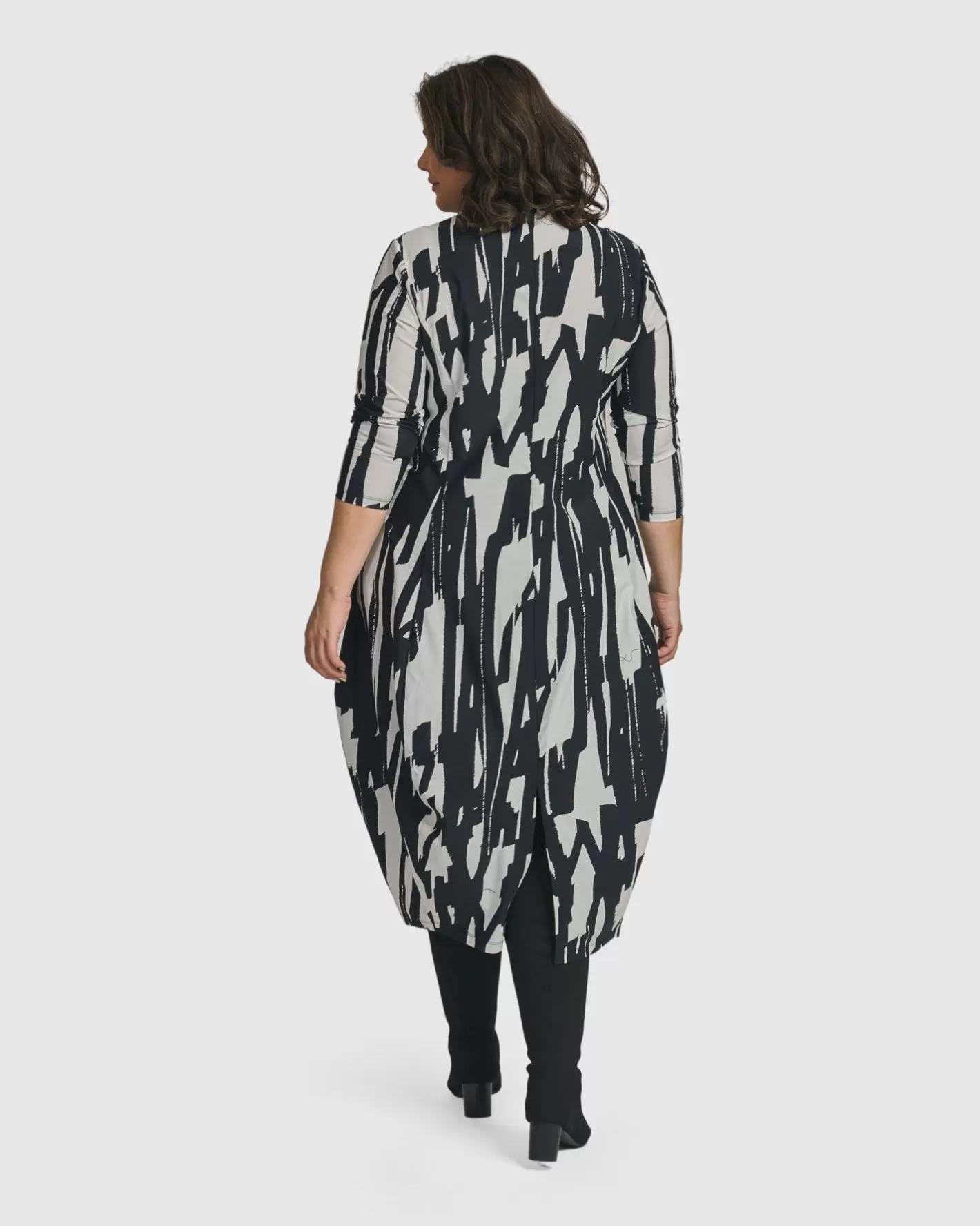 Cyber Cocoon Dress, Brush-ALEMBIKA Store