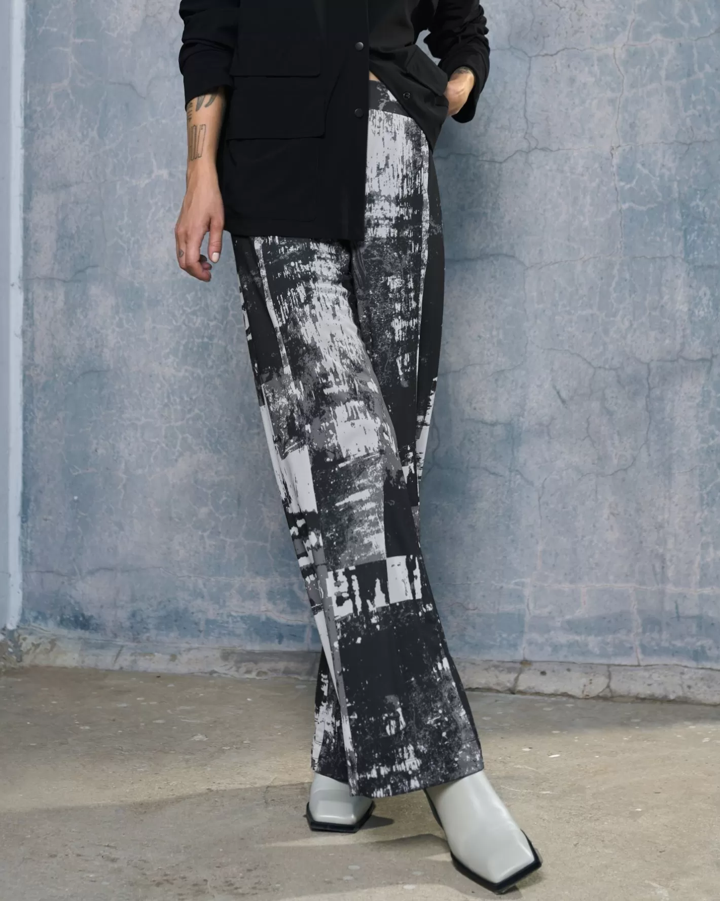 Digi Straight Leg Pants, Marble-ALEMBIKA Hot