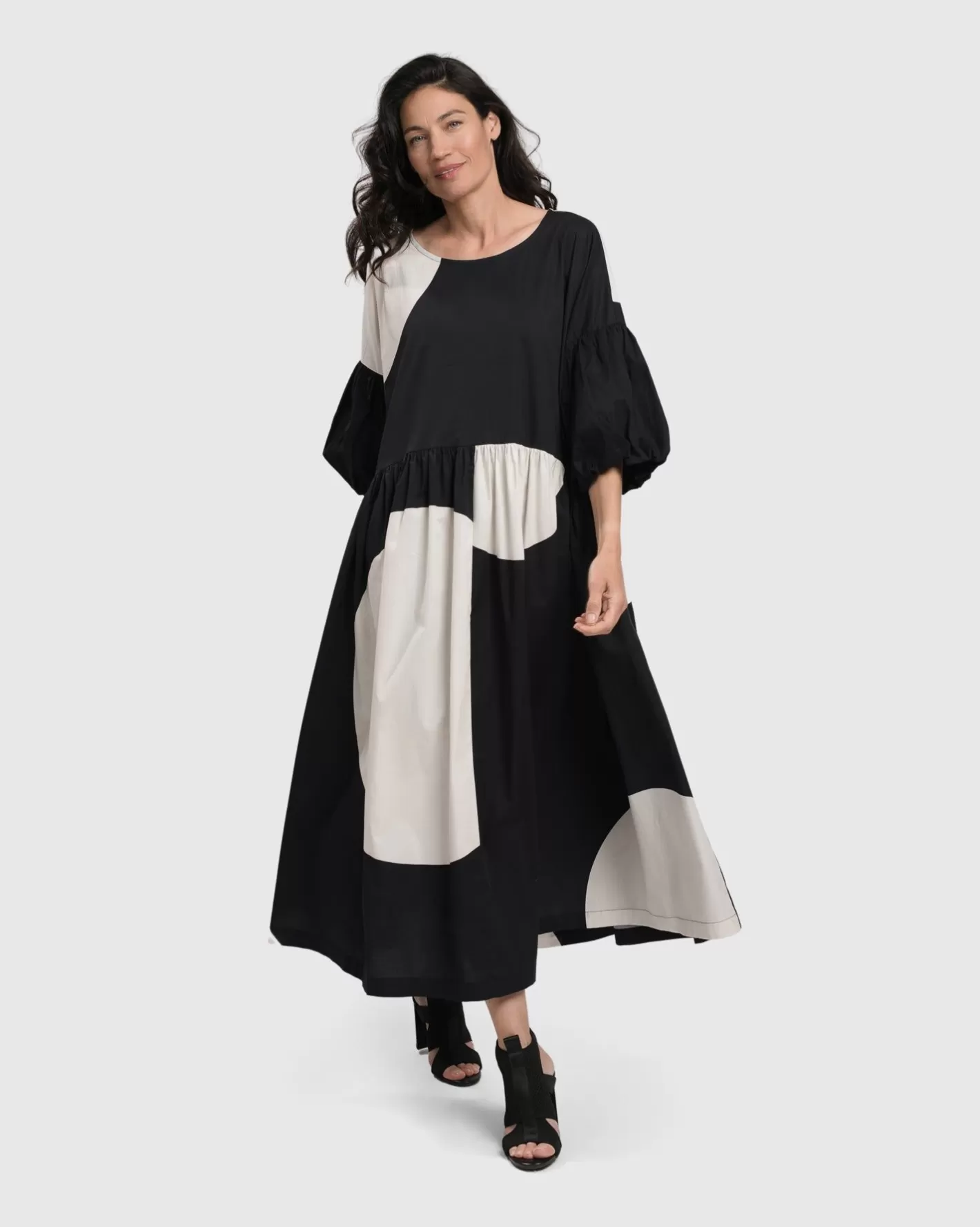 Donna Effortless Dress, Mono-ALEMBIKA Discount