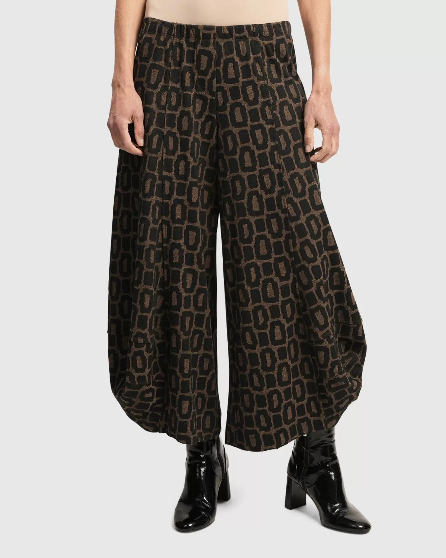 Dynamite Days Punto Pants, Coffee-ALEMBIKA Online