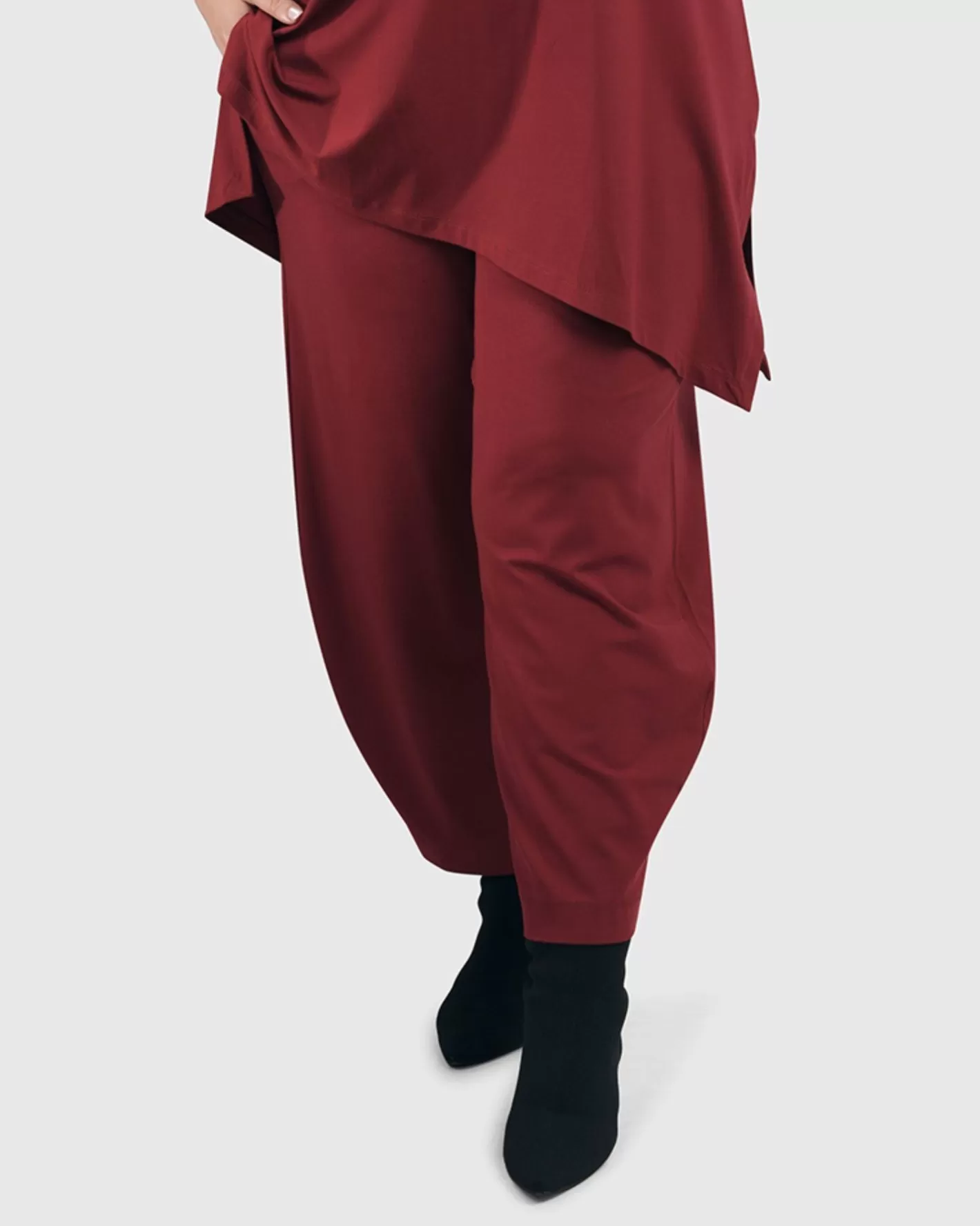 Essential Flow Pants, Plum-ALEMBIKA Best > Buena Clothing