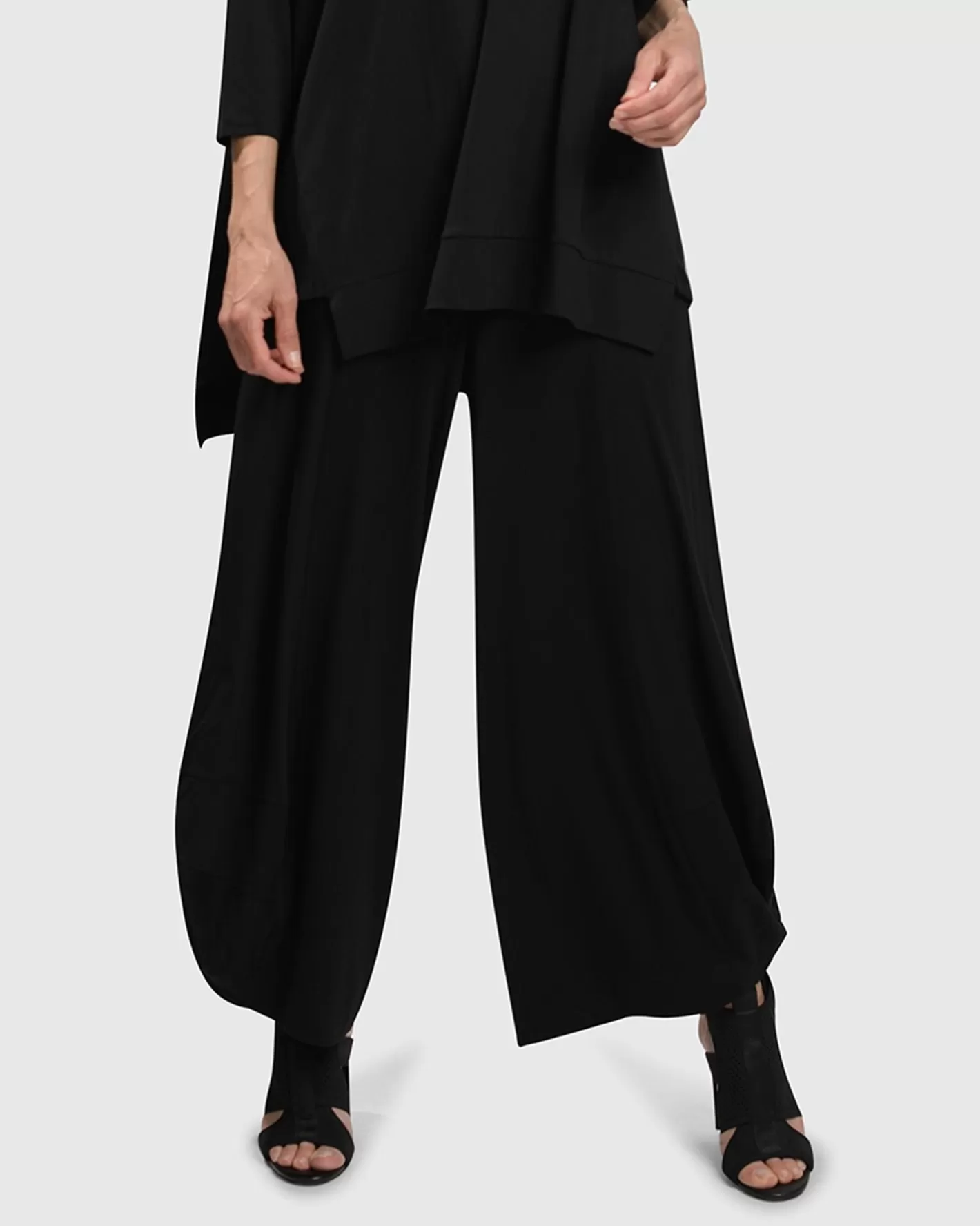 Essential Punto Pants, Black-ALEMBIKA Cheap