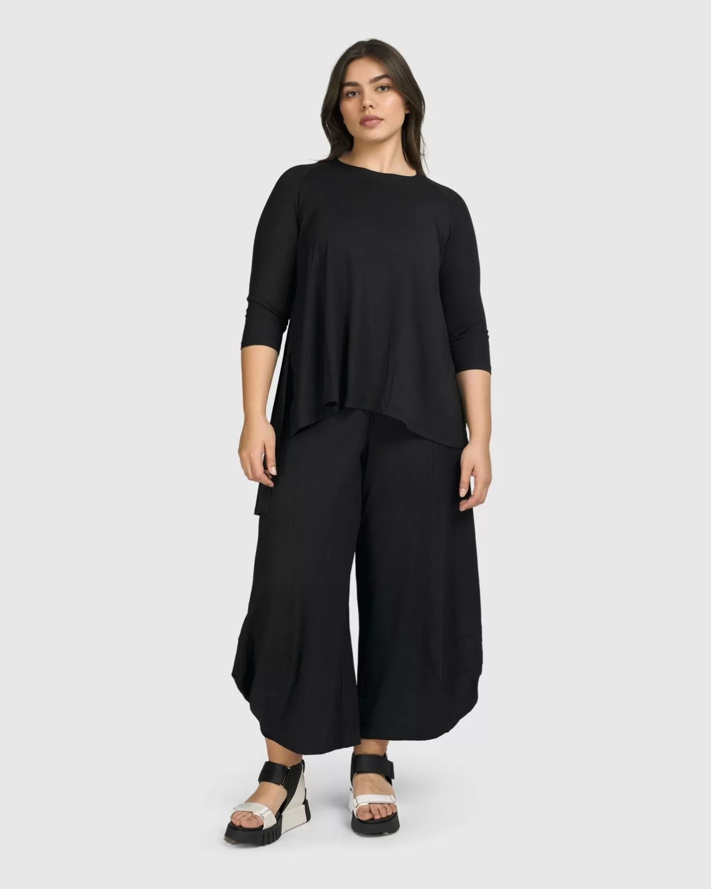 Essential Punto Pants, Black-ALEMBIKA Cheap