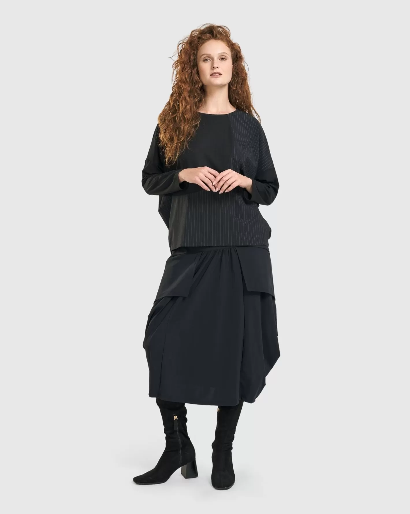 Essential Tekbika Gotta Have It Skirt, Black-ALEMBIKA Outlet