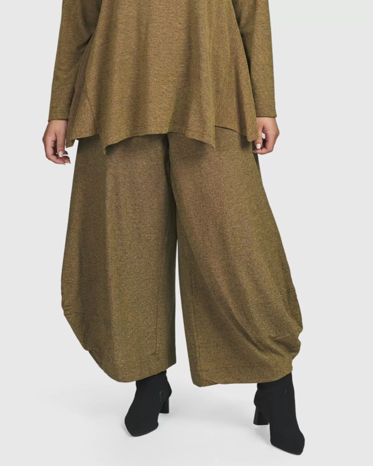 Essential Toned Up Punto Pants, Honey-ALEMBIKA Discount