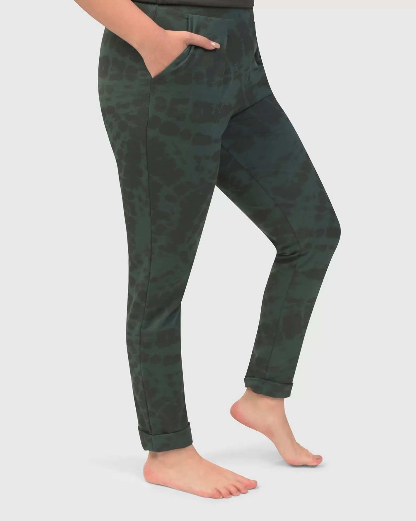 Exhale Jogger Pants, Forest Tie-Dye-ALEMBIKA Hot