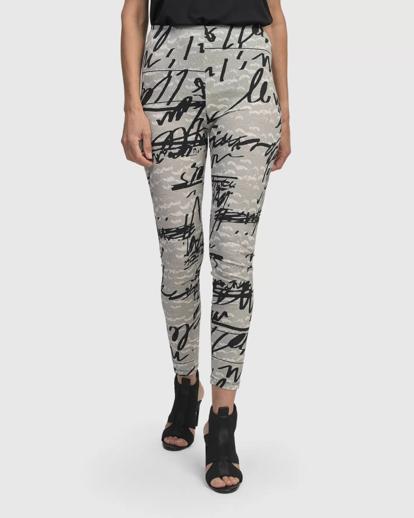 Flirty Leggings, Script-ALEMBIKA Clearance