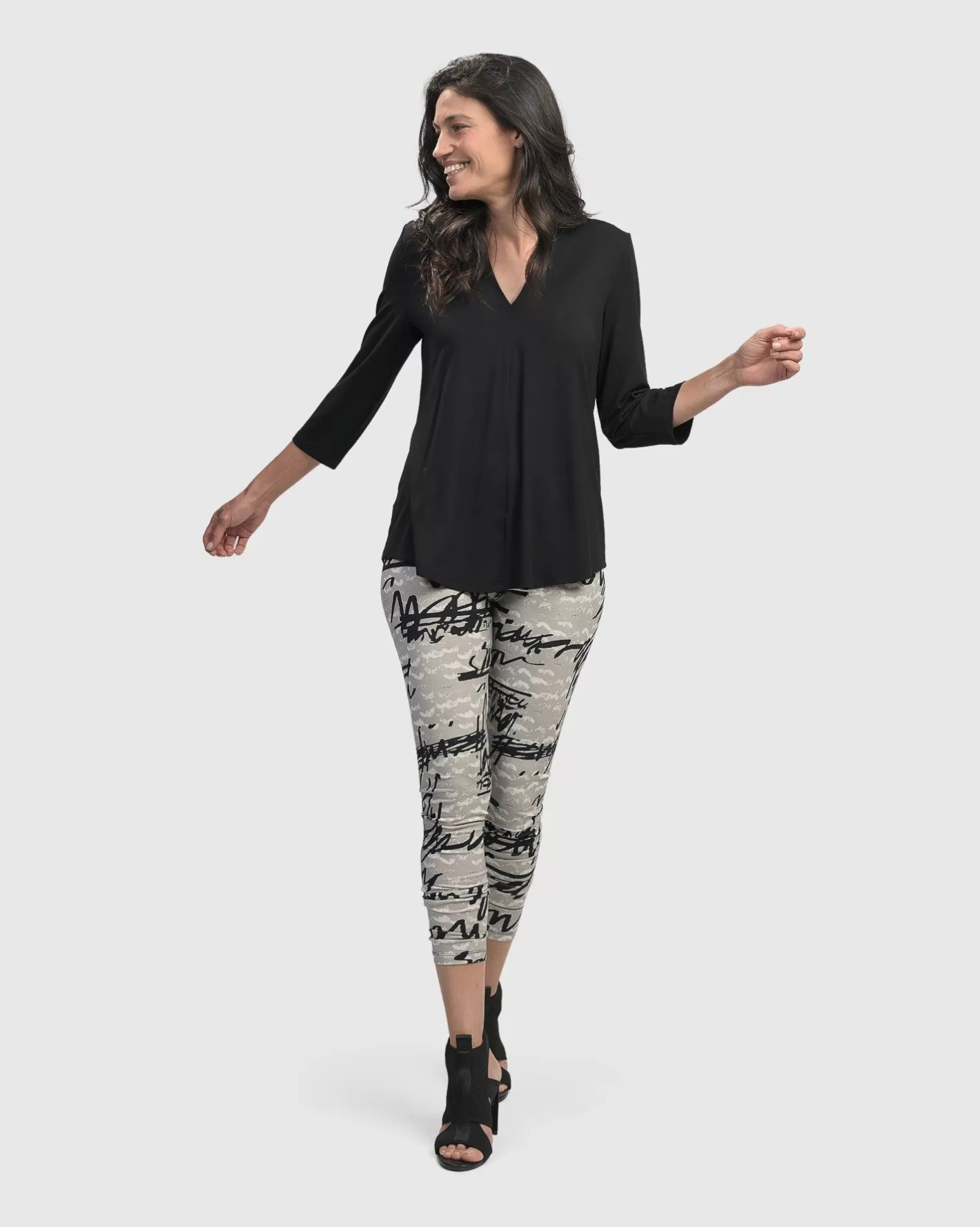 Flirty Leggings, Script-ALEMBIKA Clearance