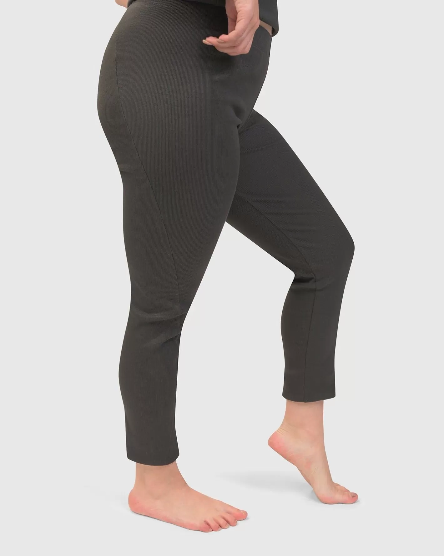 Freedom Leggings, Charcoal-ALEMBIKA Sale