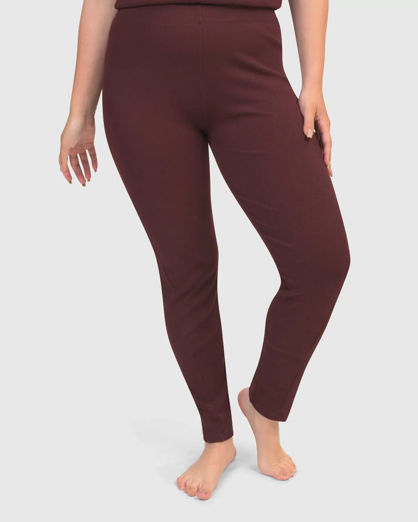 Freedom Leggings, Wine-ALEMBIKA Store