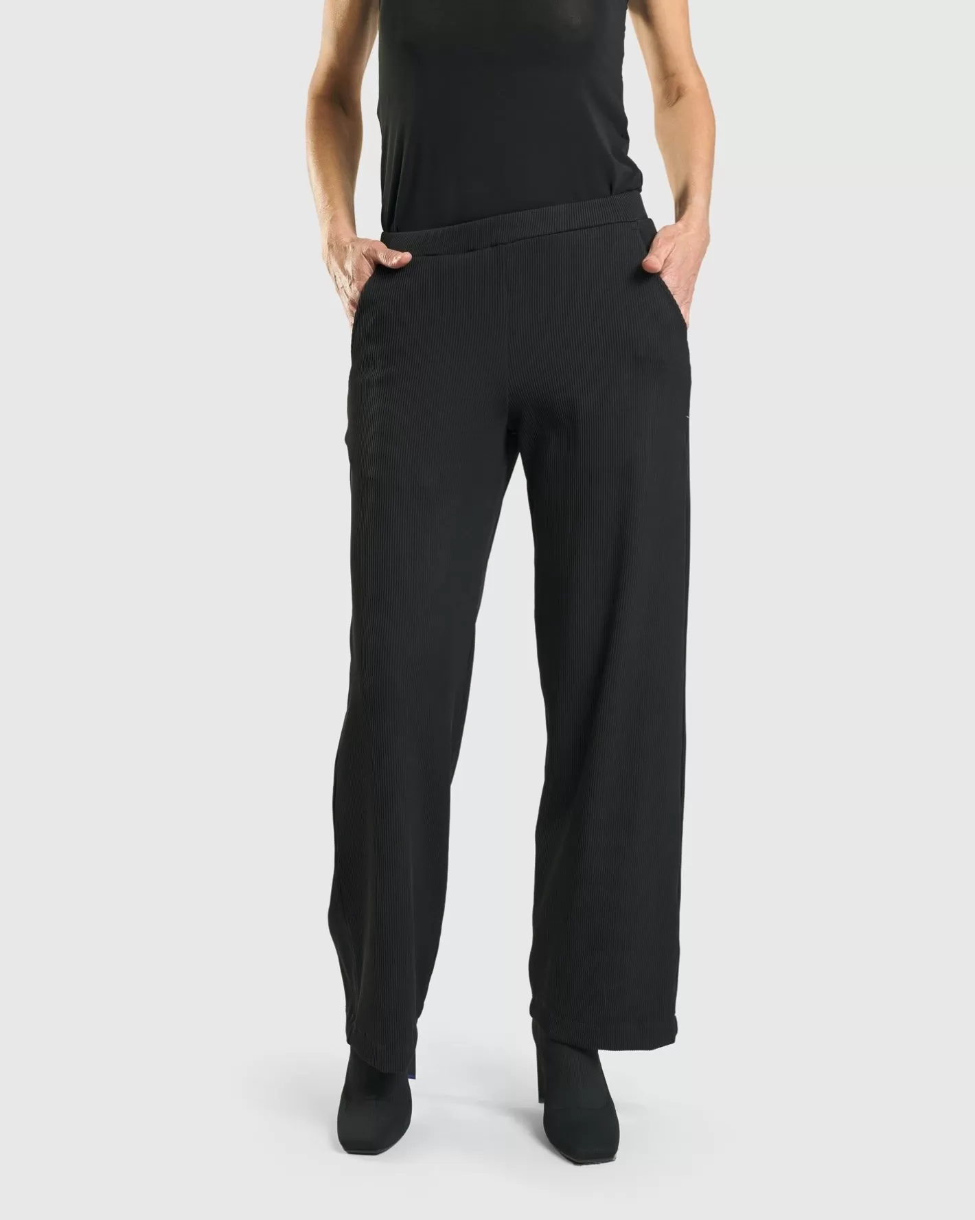 Galleria Trousers, Black-ALEMBIKA Outlet