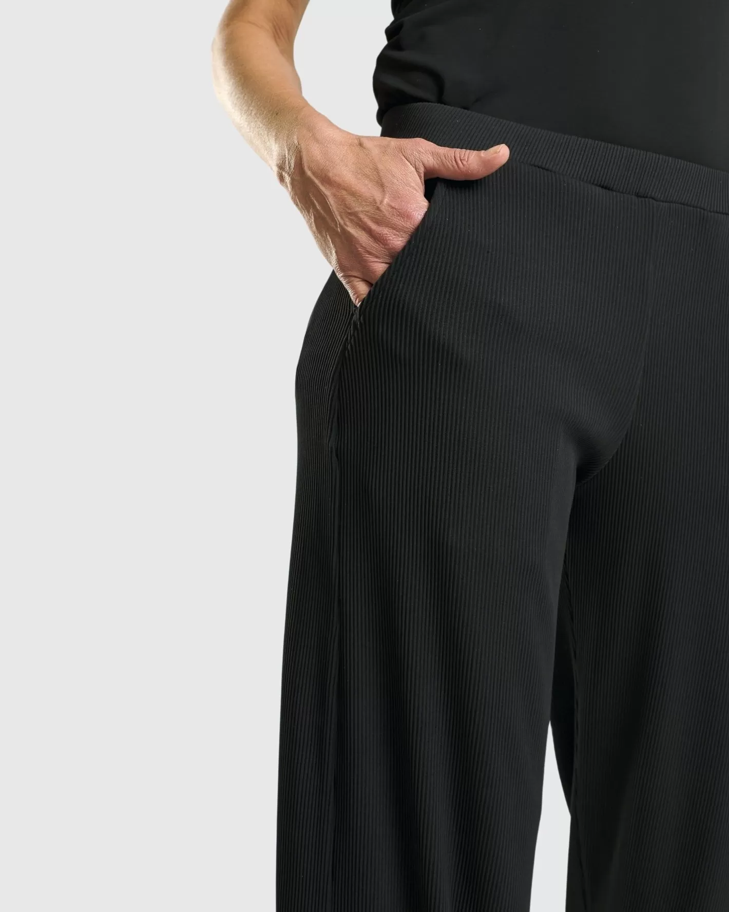 Galleria Trousers, Black-ALEMBIKA Outlet