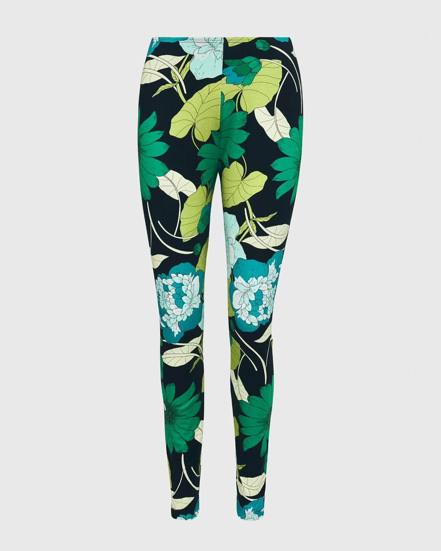 Garden Leggings, Floral-ALEMBIKA Online