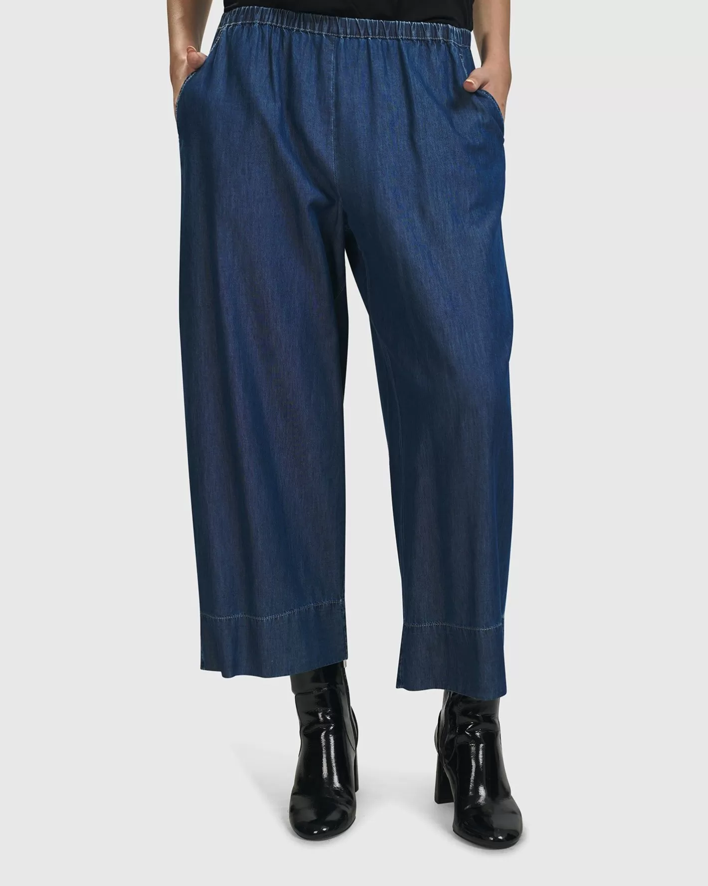 Hestia Pants, Denim-ALEMBIKA Cheap