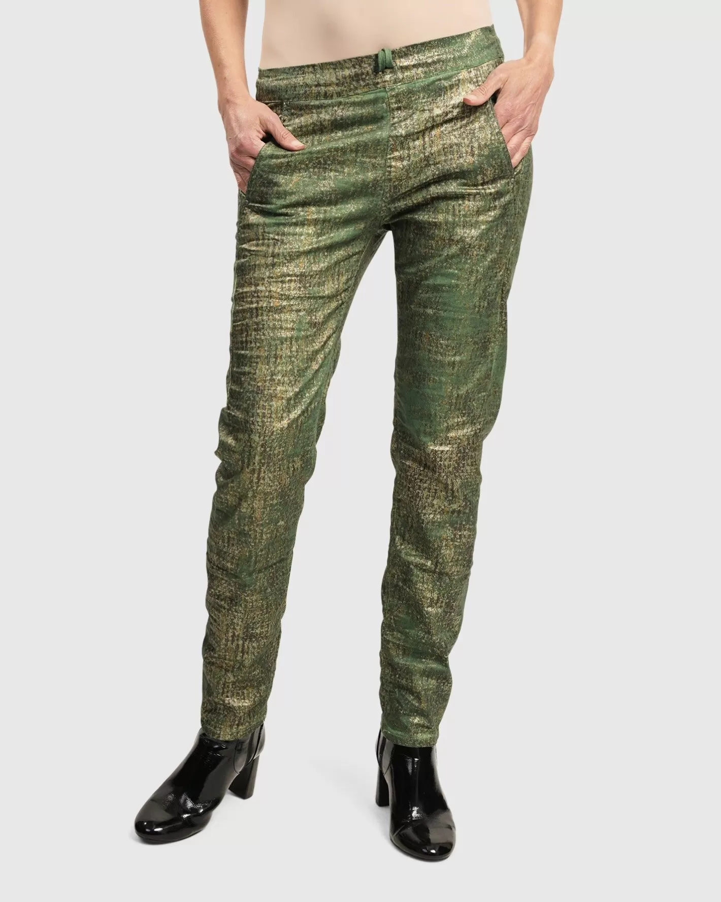 Iconic Jeans Desires, Green-ALEMBIKA Best