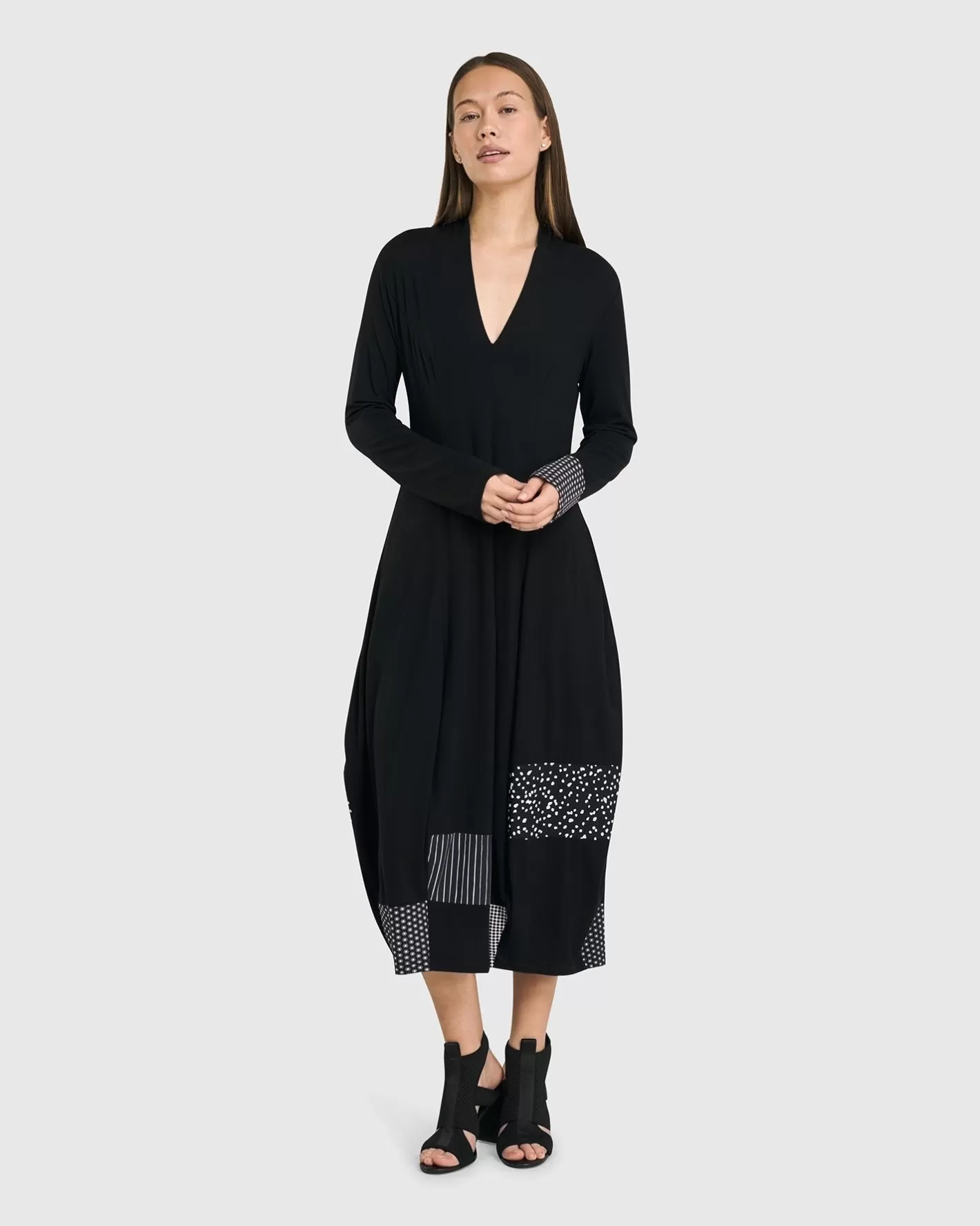 Josie Cocoon Dress, Mono-ALEMBIKA Best Sale