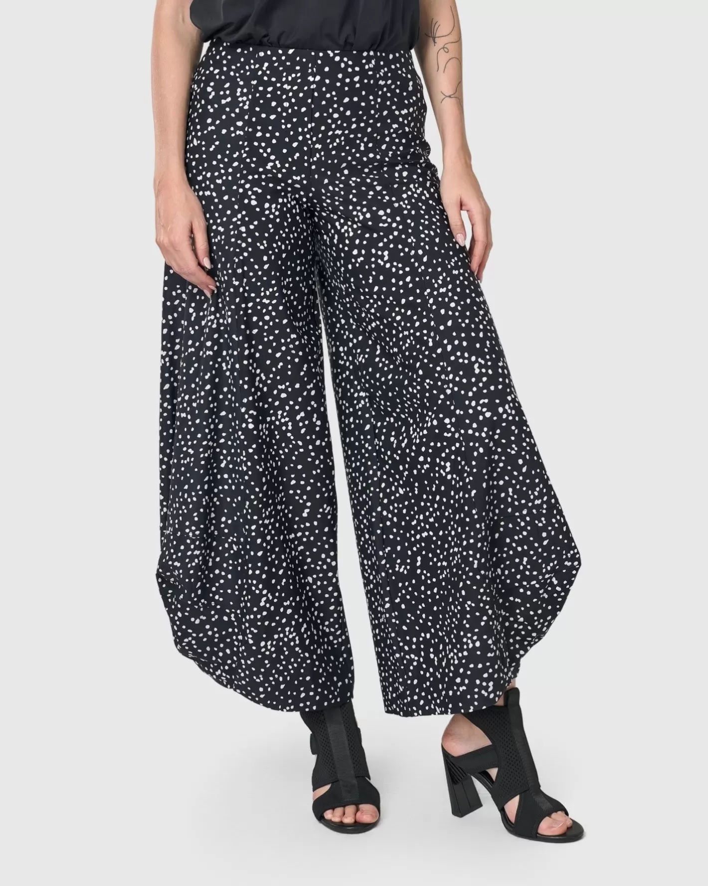 Julee Punto Pants, Dots-ALEMBIKA Best Sale