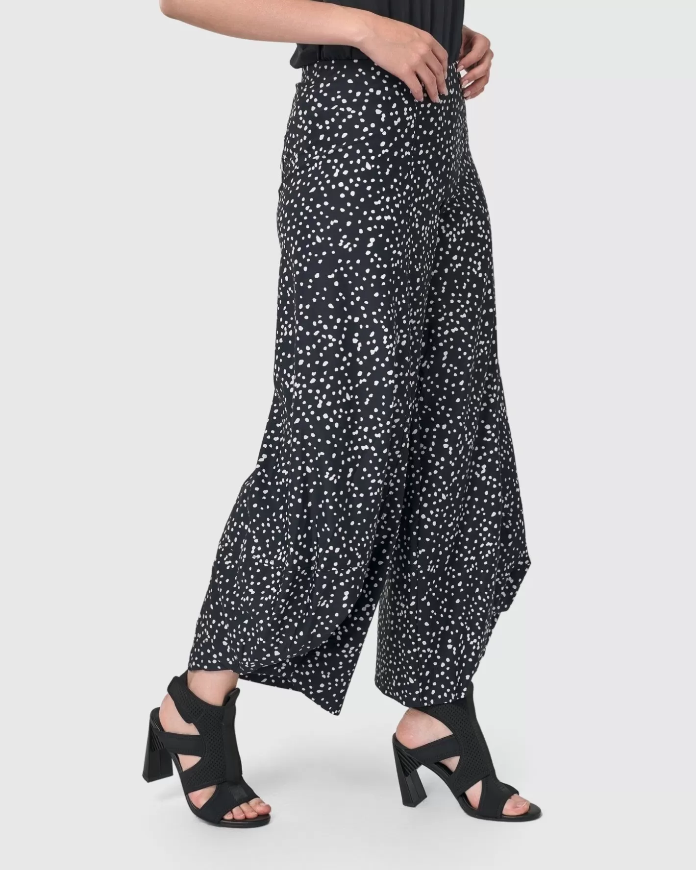 Julee Punto Pants, Dots-ALEMBIKA Best Sale