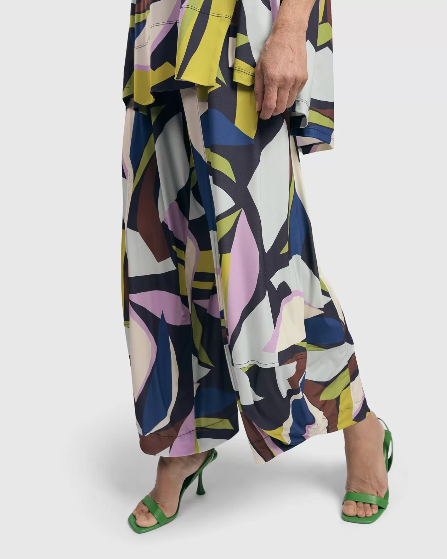 Kaleidoscope Punto Pants, Abstract-ALEMBIKA Cheap