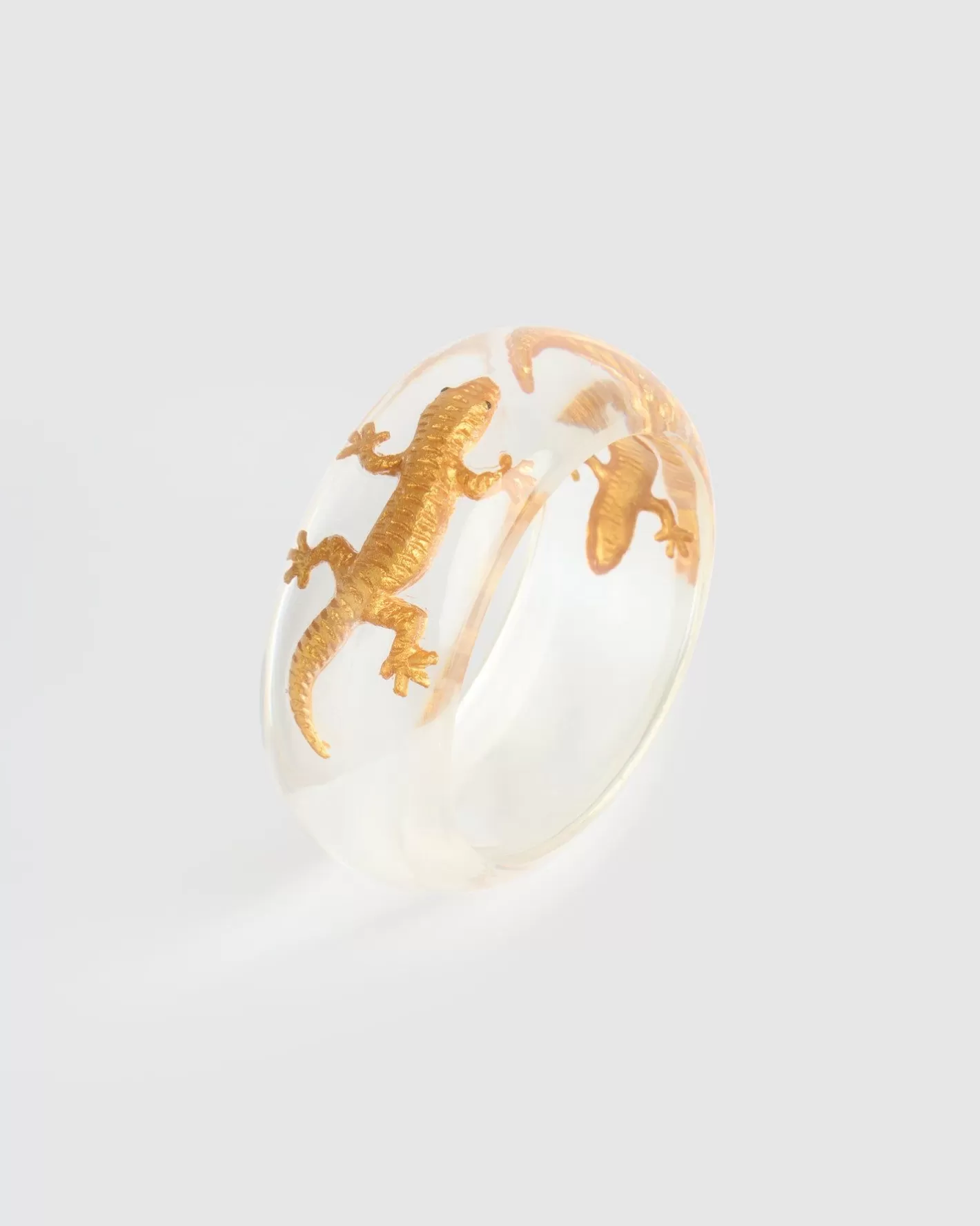 Lucky Bangle Bracelet, Gold-ALEMBIKA Flash Sale