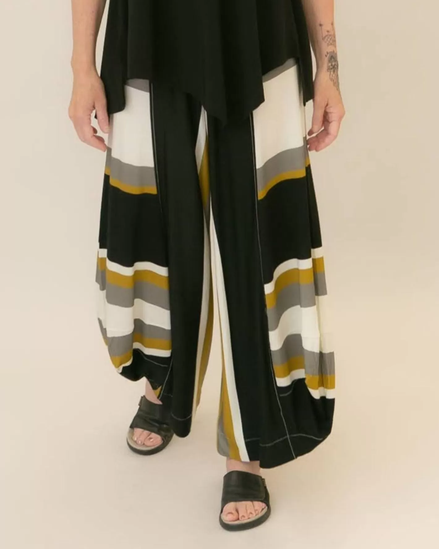 Marla Punto Pants, Stripes-ALEMBIKA New