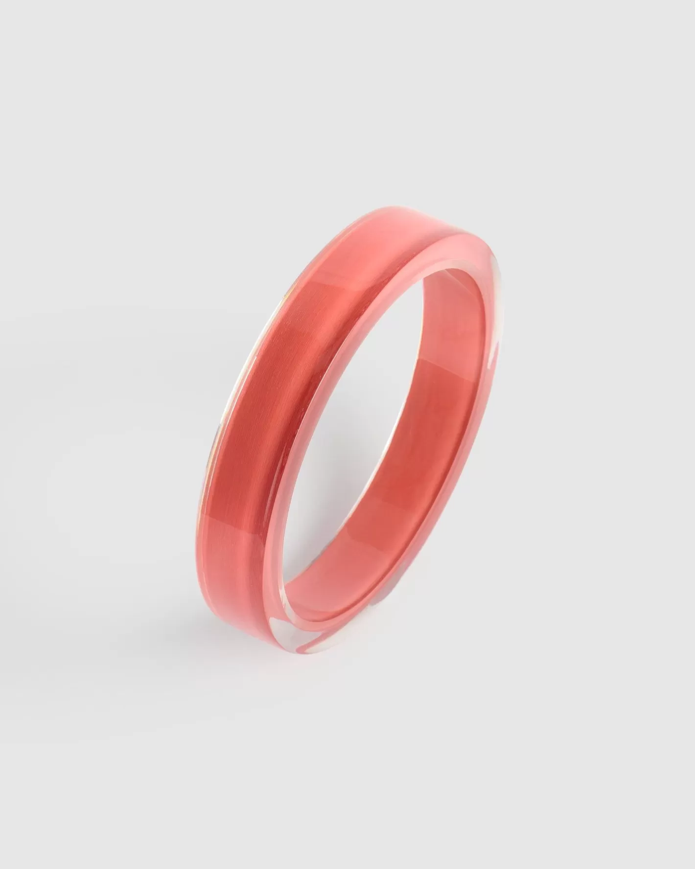 Minimalist Bangle Bracelet, Coral-ALEMBIKA Hot