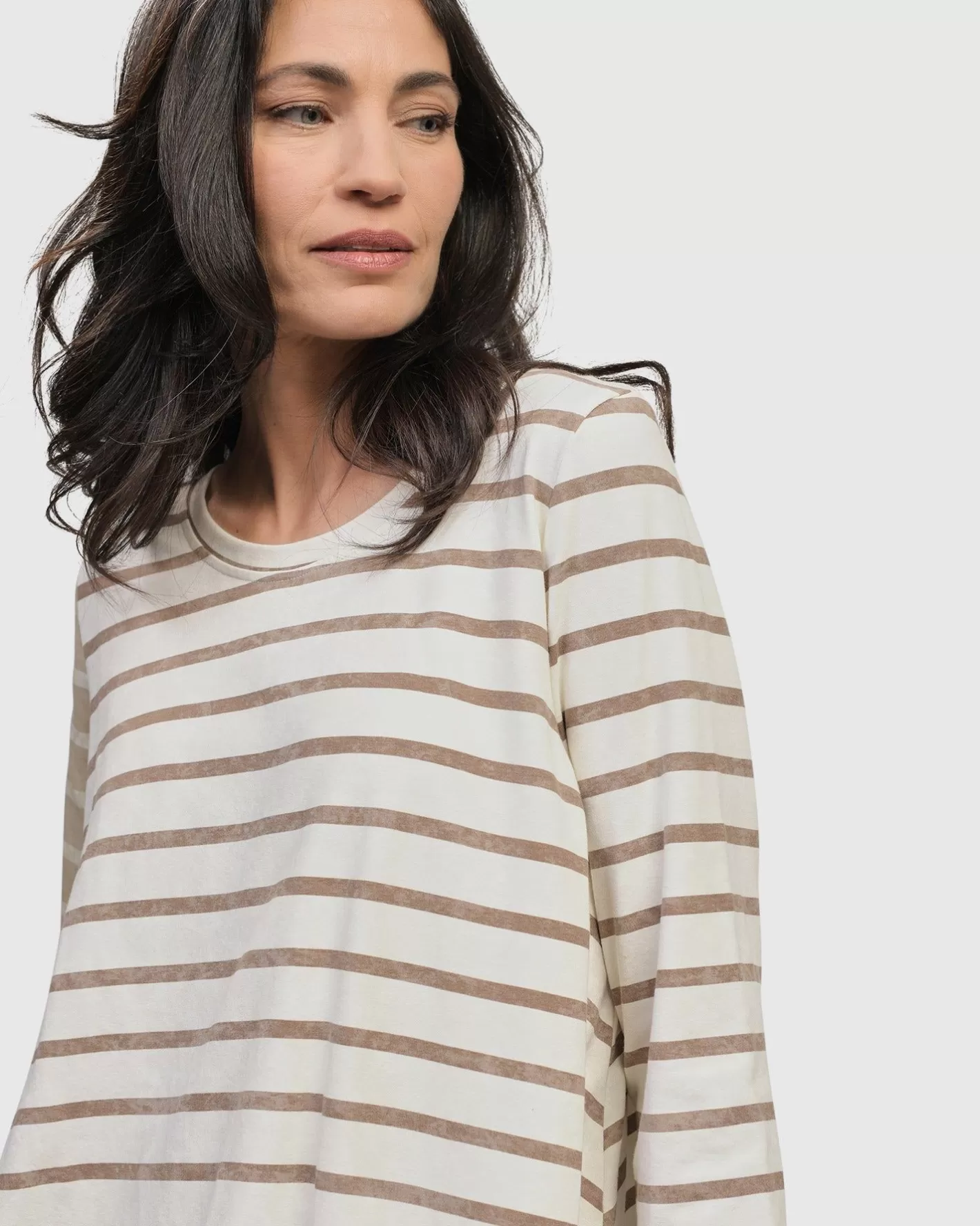 Oasis Bell Top, Cream-ALEMBIKA Store