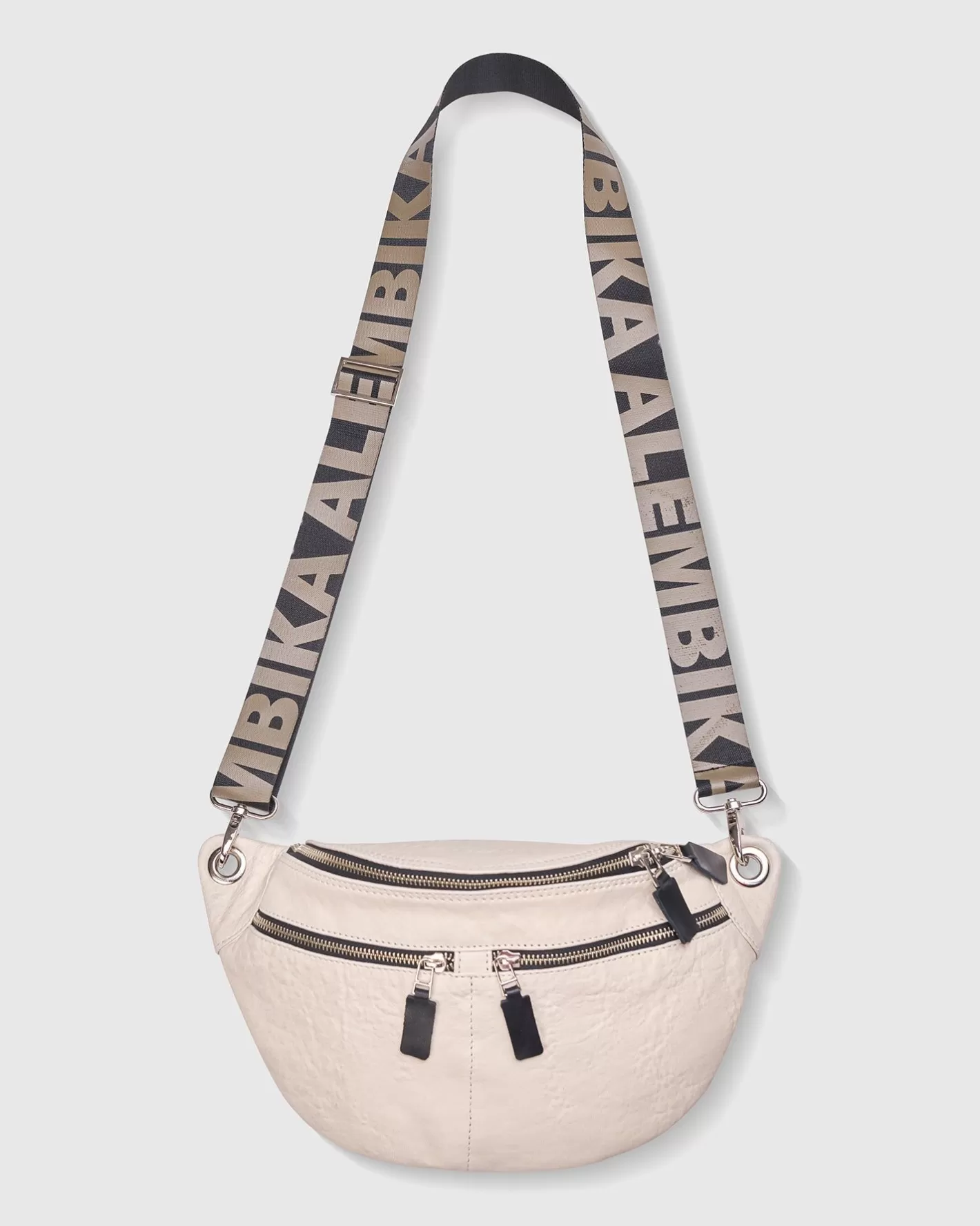 On-The-Go Large Sling Bag, Ivory-ALEMBIKA Online