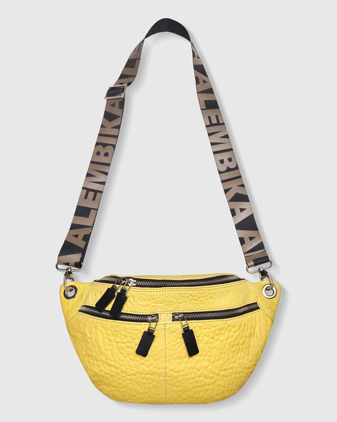 On-The-Go Large Sling Bag, Yellow-ALEMBIKA Best