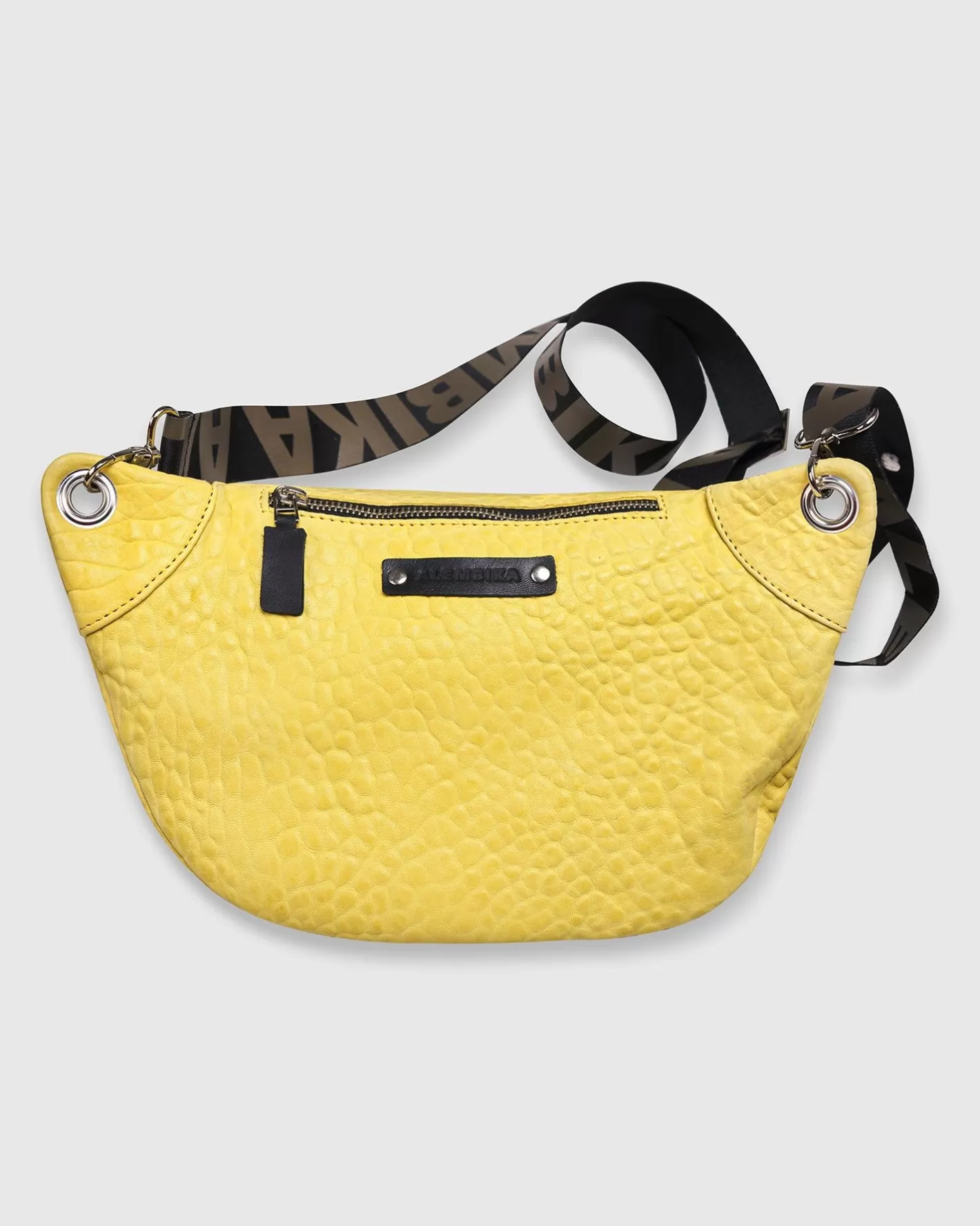 On-The-Go Large Sling Bag, Yellow-ALEMBIKA Best