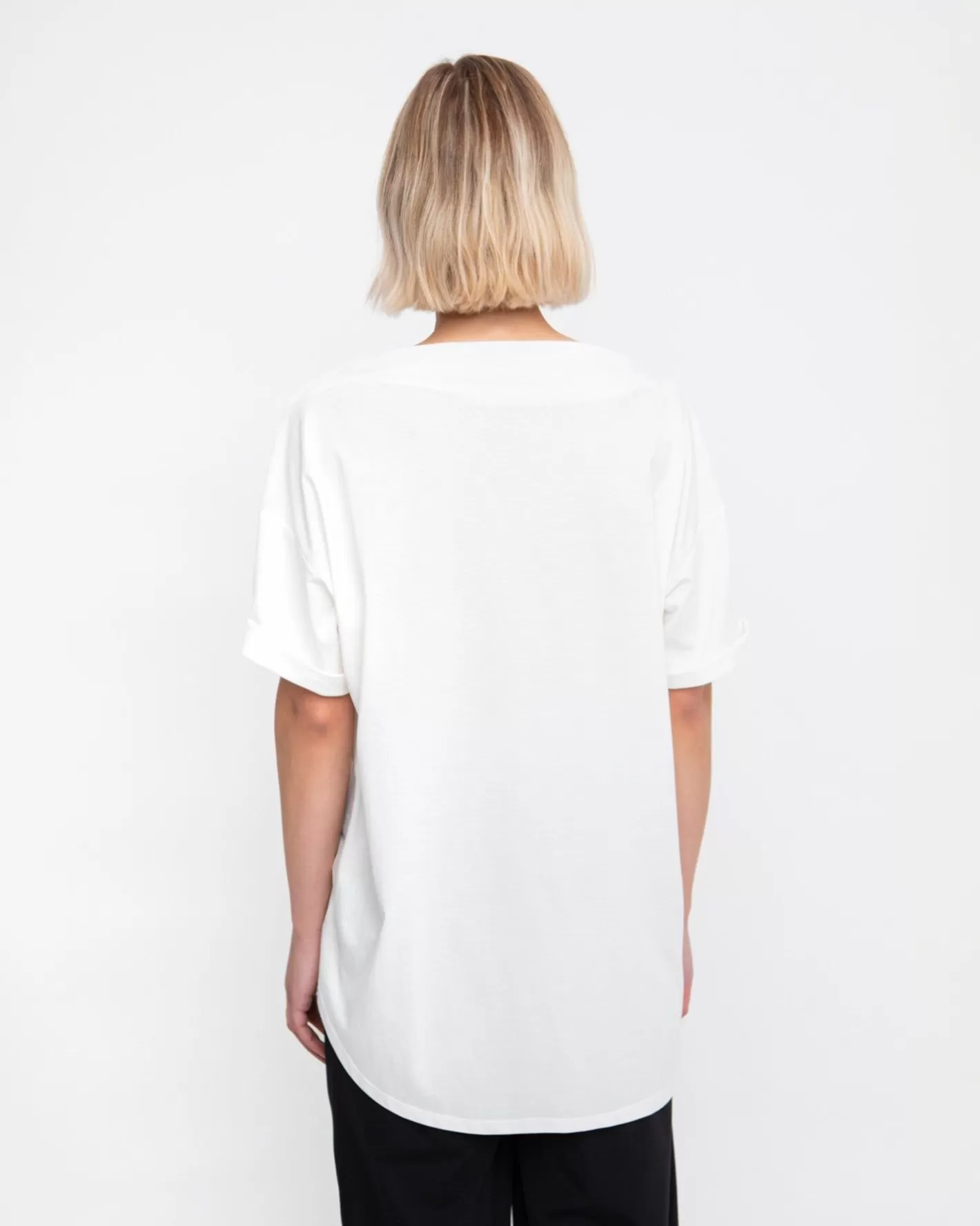 Ozai N Ku Asymmetrical Tee, Horizon-ALEMBIKA Flash Sale