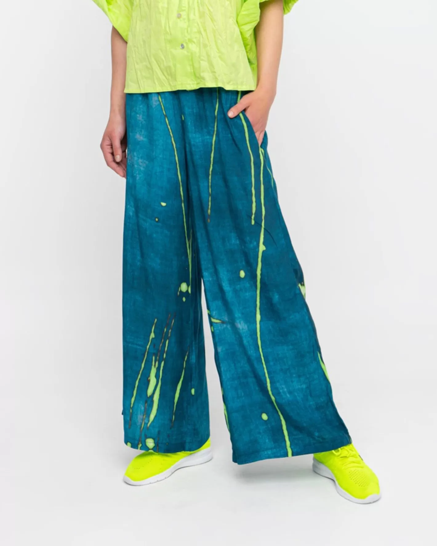 Ozai N Ku Breeze Pants, Ocean-ALEMBIKA New