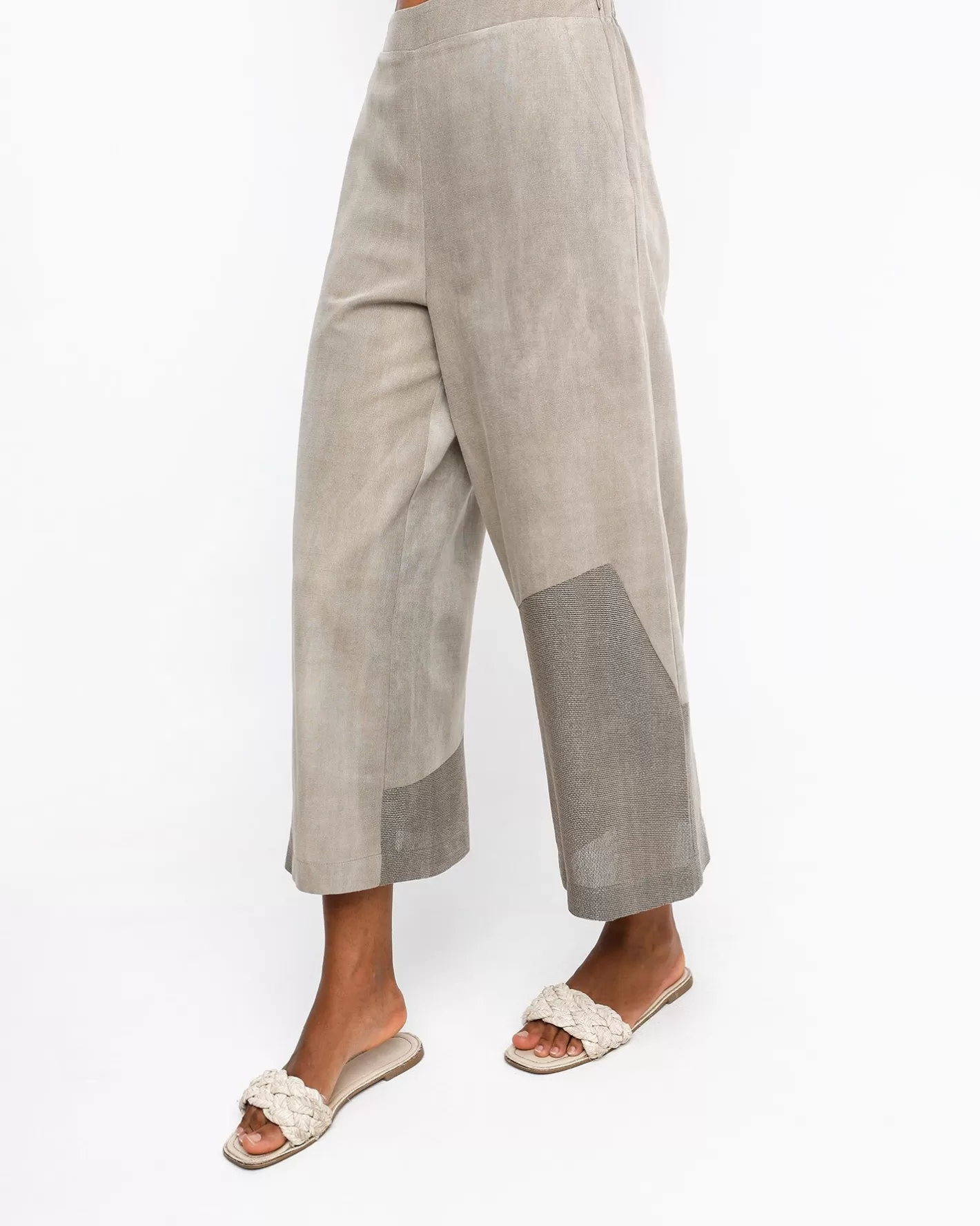 Ozai N Ku Desert Wide Leg Pants, Sahara-ALEMBIKA Discount