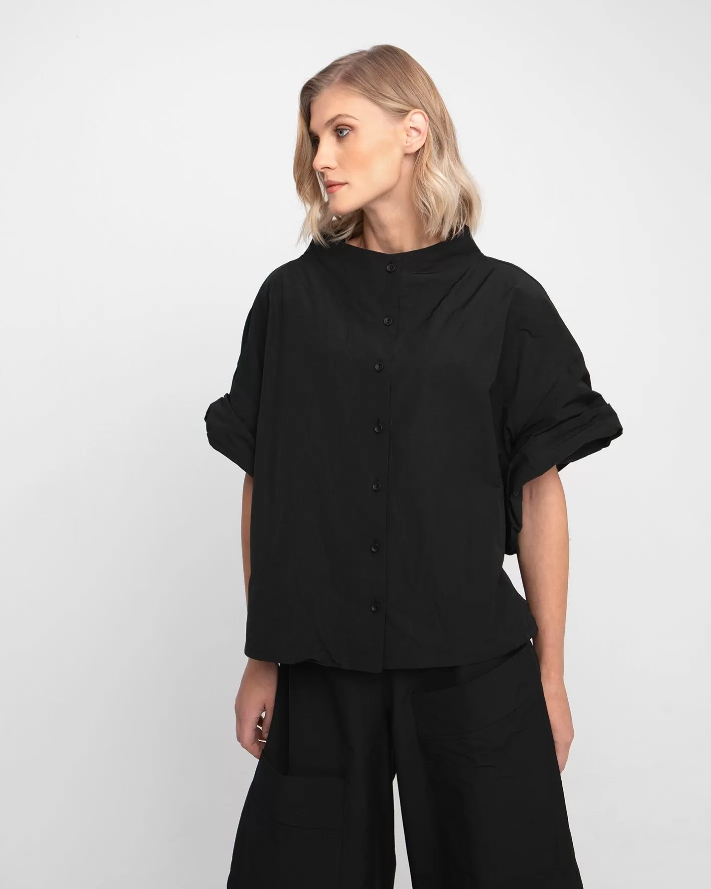 Ozai N Ku Funnel Top, Black-ALEMBIKA Sale