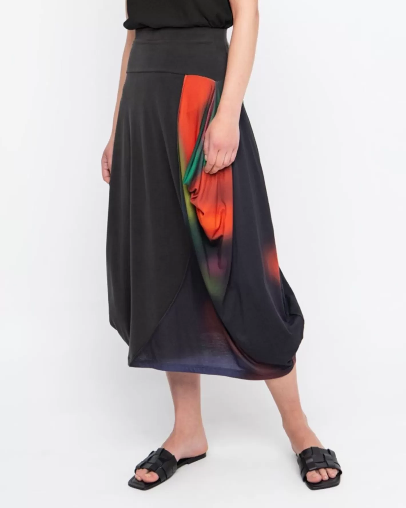 Ozai N Ku Mermaid Midi Skirt, Fall-ALEMBIKA Sale