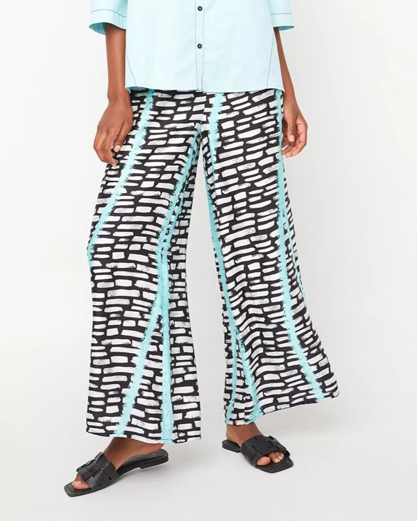 Ozai N Ku Pacifico Pants, Jet Blue-ALEMBIKA Cheap