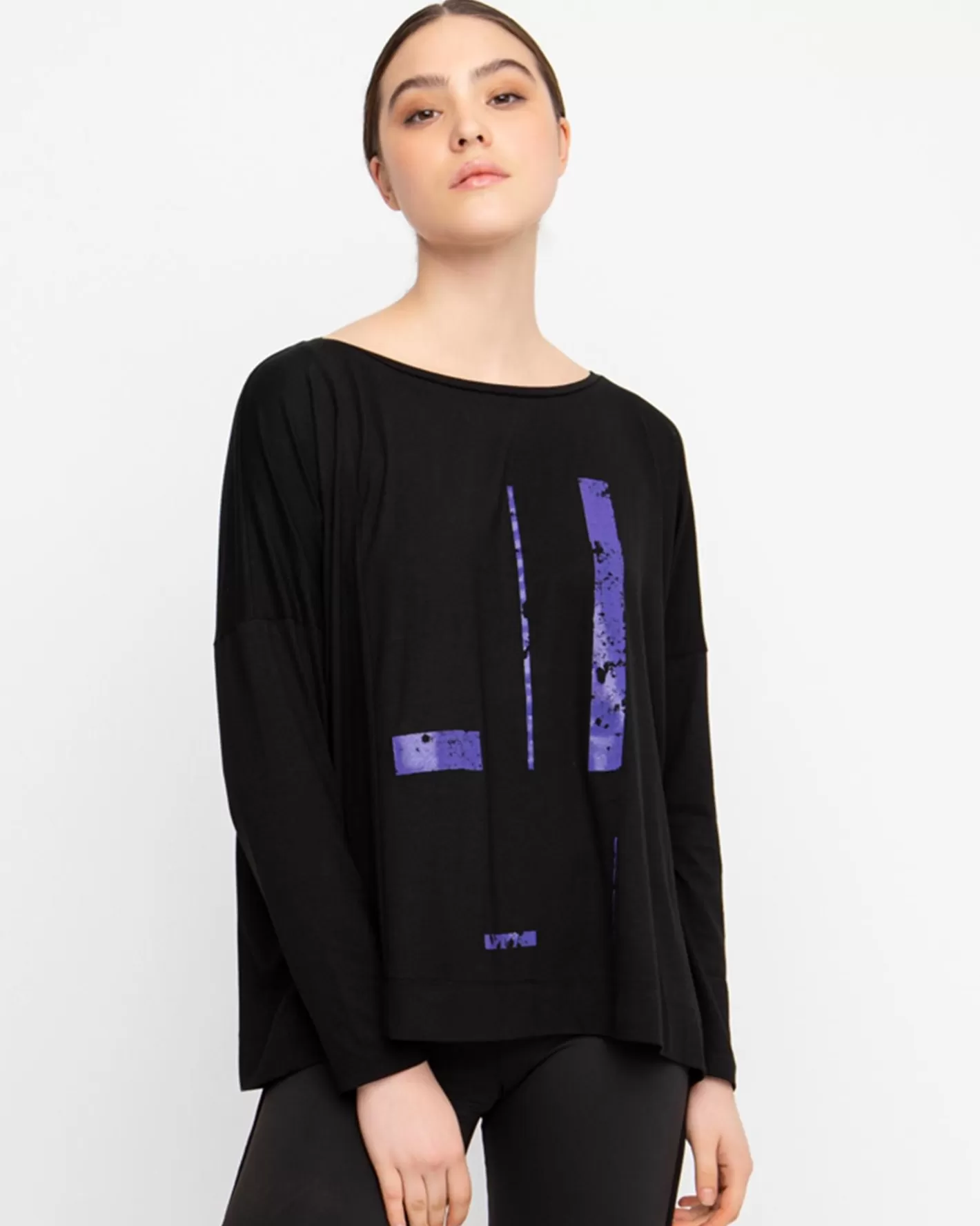 Ozai N Ku Piccadilly Boxy Tee, Purple-ALEMBIKA Cheap