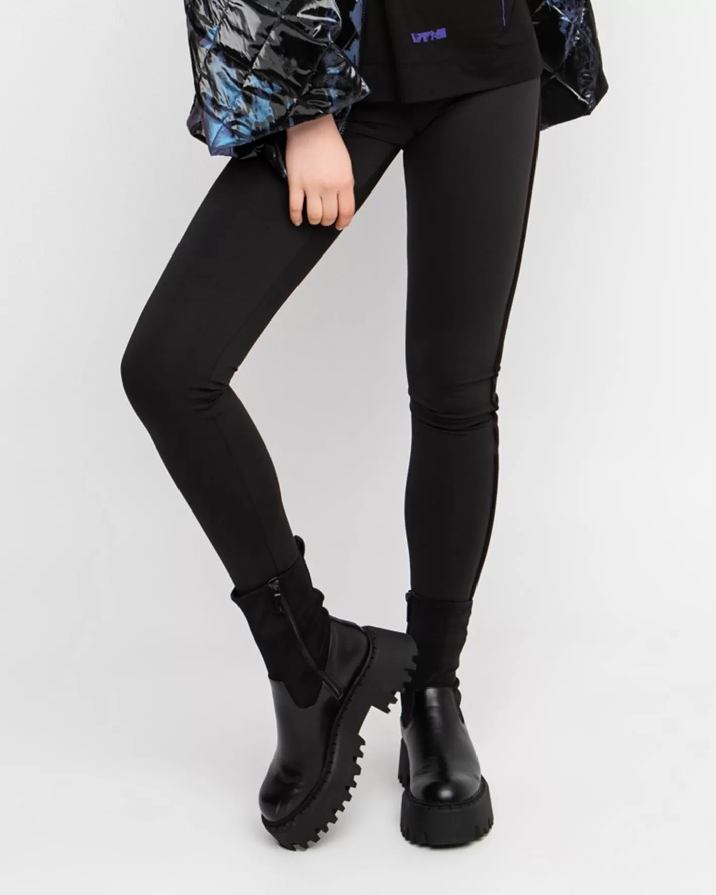 Ozai N Ku Piccadilly Leggings, Black-ALEMBIKA New